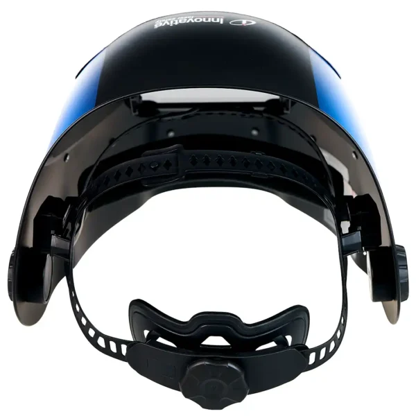 spartan edge laser safety helmet back